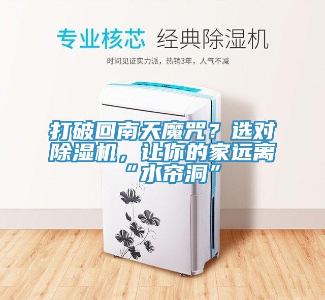 打破回南天魔咒？選對除濕機，讓你的家遠離“水簾洞”