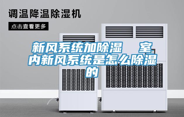 新風系統(tǒng)加除濕  室內(nèi)新風系統(tǒng)是怎么除濕的