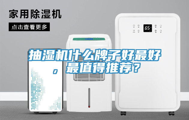 抽濕機(jī)什么牌子好最好，最值得推薦？