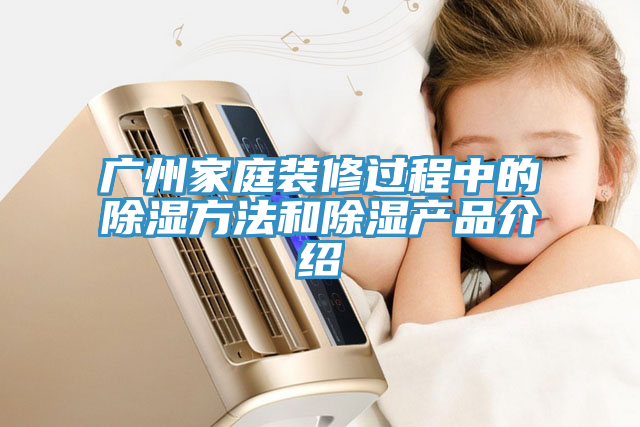 廣州家庭裝修過(guò)程中的除濕方法和除濕產(chǎn)品介紹