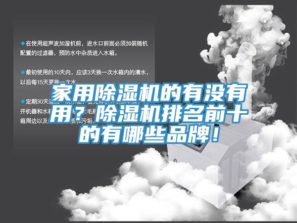 家用除濕機的有沒有用？除濕機排名前十的有哪些品牌！