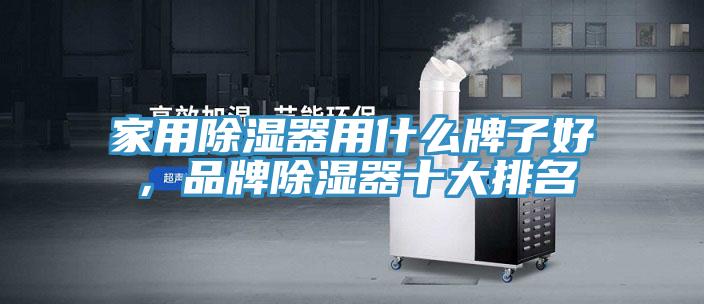家用除濕器用什么牌子好，品牌除濕器十大排名