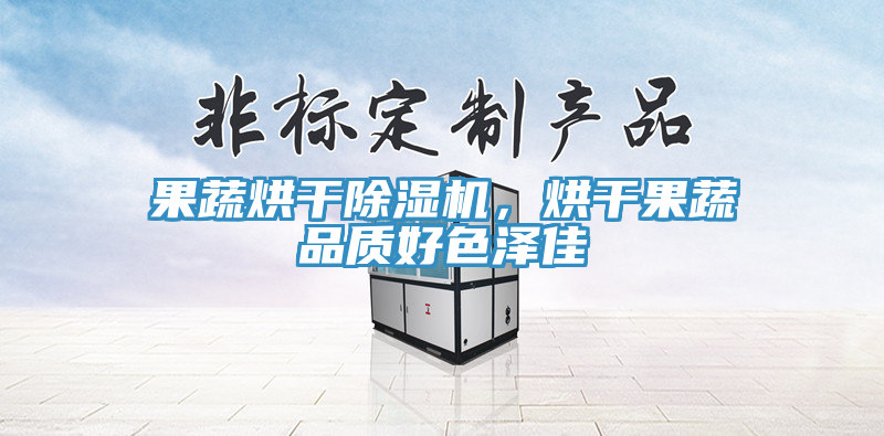 果蔬烘干除濕機，烘干果蔬品質(zhì)好色澤佳