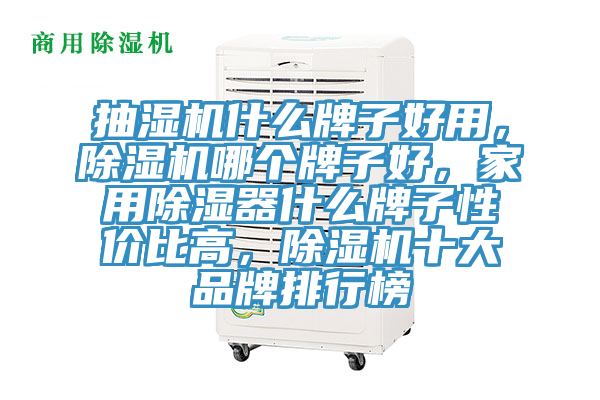 抽濕機(jī)什么牌子好用，除濕機(jī)哪個牌子好，家用除濕器什么牌子性價比高，除濕機(jī)十大品牌排行榜