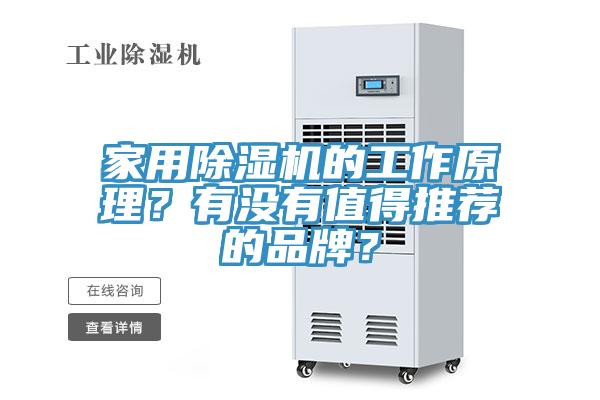家用除濕機(jī)的工作原理？有沒(méi)有值得推薦的品牌？