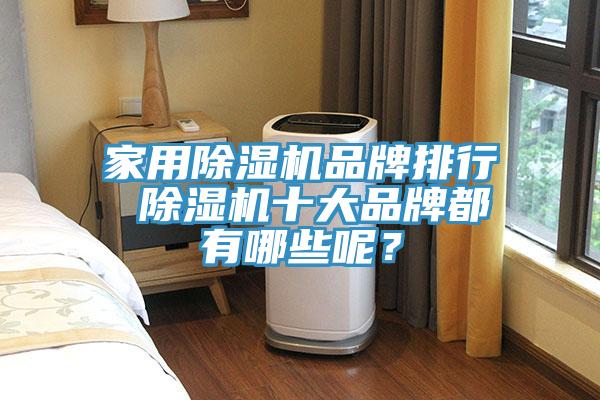 家用除濕機(jī)品牌排行 除濕機(jī)十大品牌都有哪些呢？