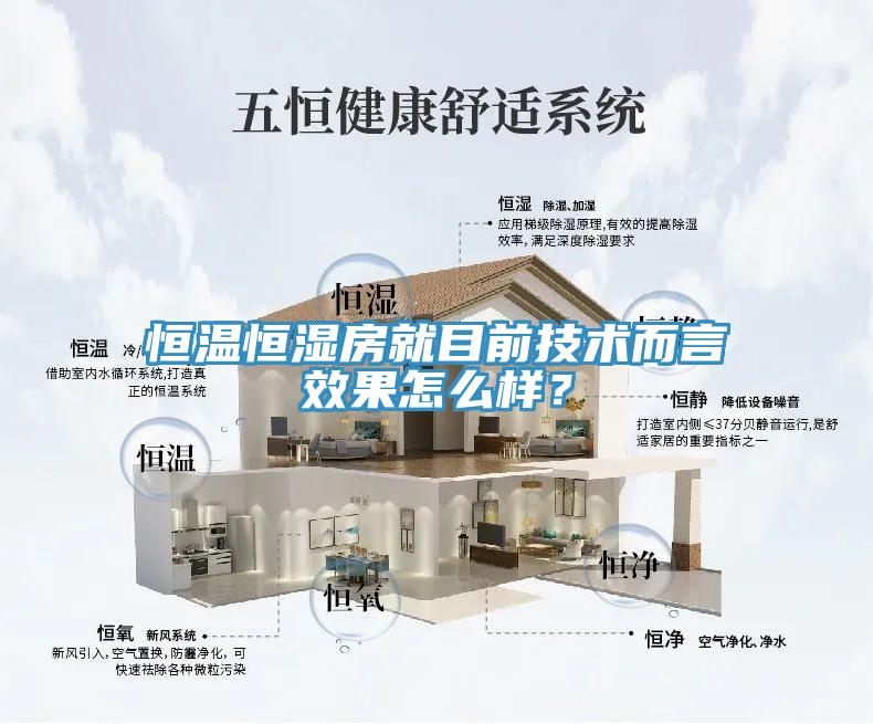 恒溫恒濕房就目前技術(shù)而言效果怎么樣？