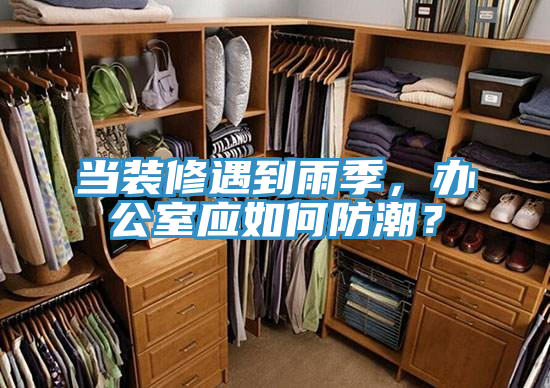 當裝修遇到雨季，辦公室應如何防潮？