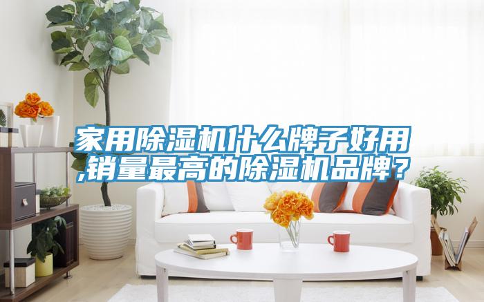 家用除濕機什么牌子好用,銷量最高的除濕機品牌？