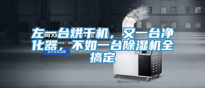 左一臺烘干機，又一臺凈化器，不如一臺除濕機全搞定