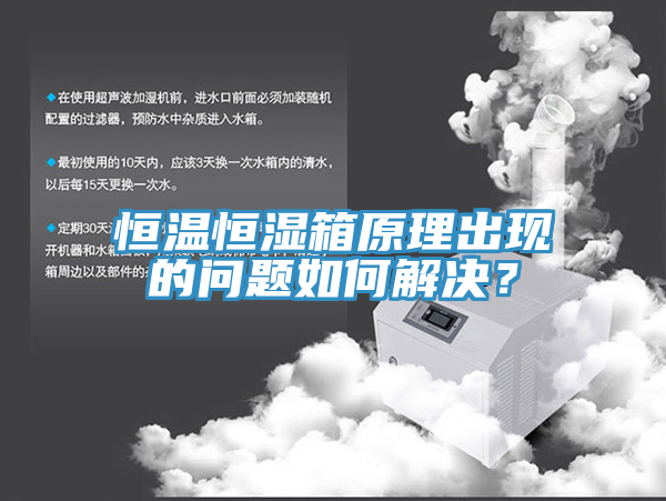 恒溫恒濕箱原理出現(xiàn)的問題如何解決？