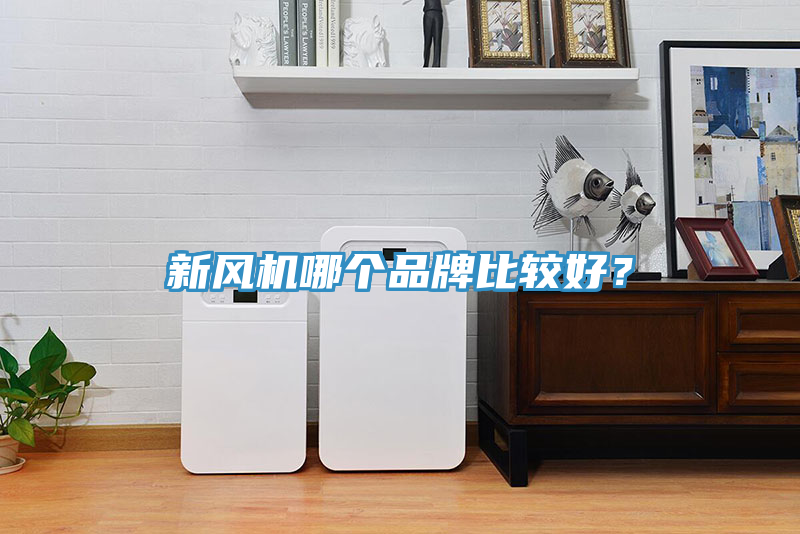新風機哪個品牌比較好？