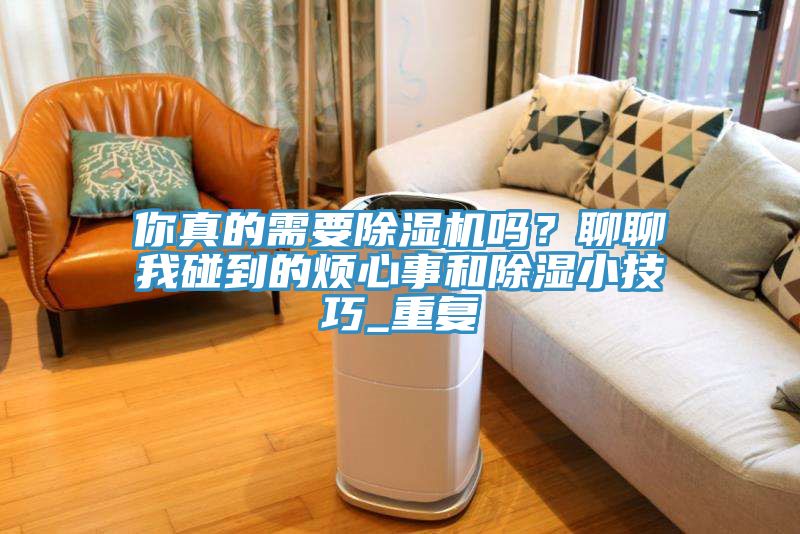 你真的需要除濕機(jī)嗎？聊聊我碰到的煩心事和除濕小技巧_重復(fù)