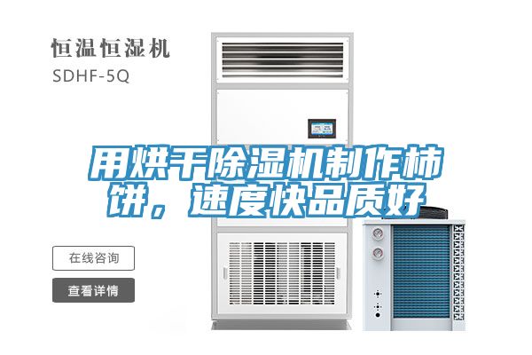 用烘干除濕機(jī)制作柿餅，速度快品質(zhì)好