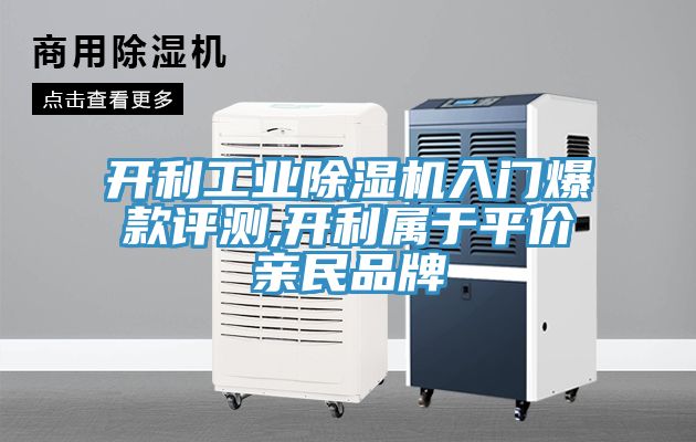 開利工業(yè)除濕機(jī)入門爆款評測,開利屬于平價親民品牌