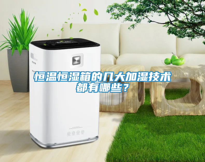 恒溫恒濕箱的幾大加濕技術(shù)都有哪些？