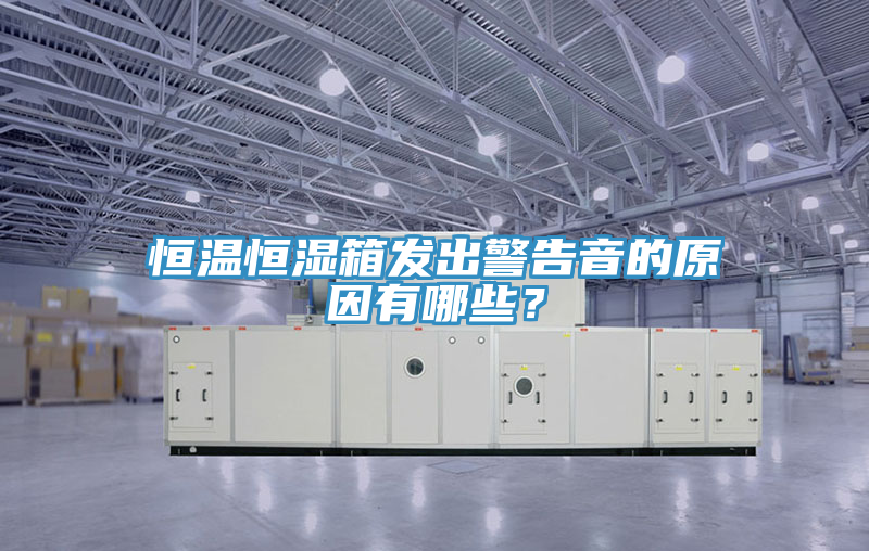 恒溫恒濕箱發(fā)出警告音的原因有哪些？