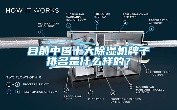 目前中國十大除濕機牌子排名是什么樣的？