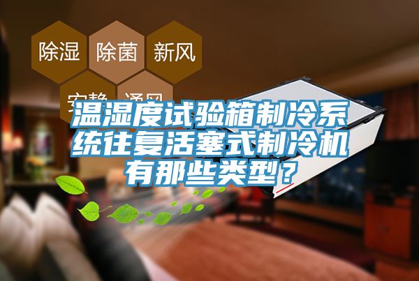 溫濕度試驗(yàn)箱制冷系統(tǒng)往復(fù)活塞式制冷機(jī)有那些類型？
