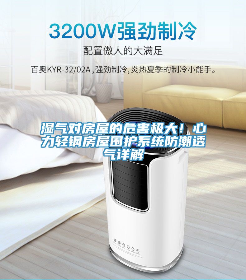濕氣對(duì)房屋的危害極大！心力輕鋼房屋圍護(hù)系統(tǒng)防潮透氣詳解