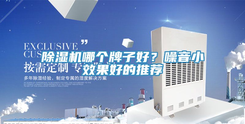 除濕機(jī)哪個牌子好？噪音小效果好的推薦