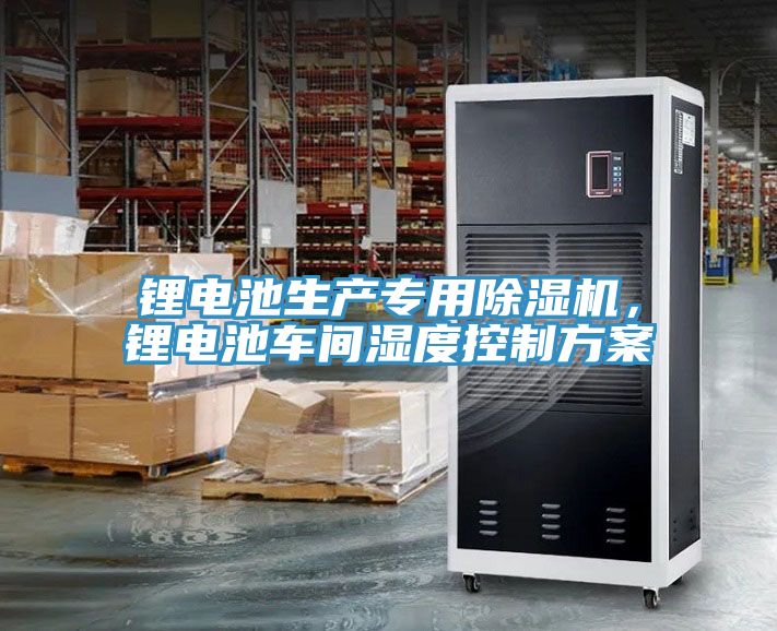 鋰電池生產(chǎn)專用除濕機(jī)，鋰電池車間濕度控制方案