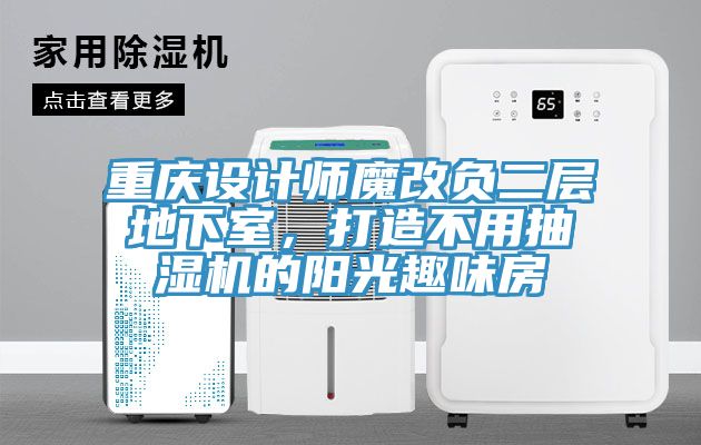 重慶設(shè)計(jì)師魔改負(fù)二層地下室，打造不用抽濕機(jī)的陽(yáng)光趣味房