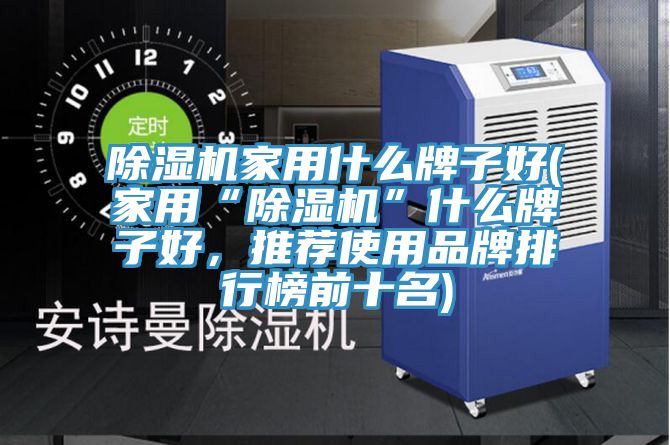 除濕機(jī)家用什么牌子好(家用“除濕機(jī)”什么牌子好，推薦使用品牌排行榜前十名)