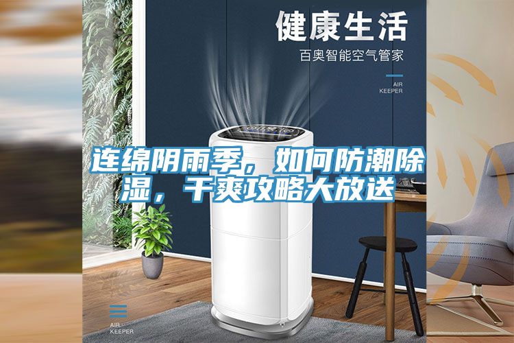 連綿陰雨季，如何防潮除濕，干爽攻略大放送