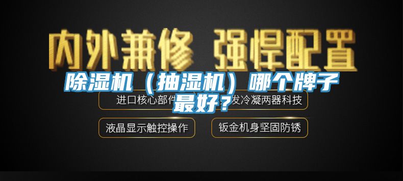 除濕機（抽濕機）哪個牌子最好？