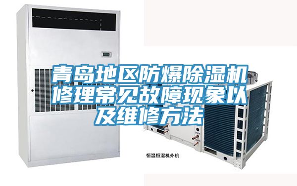 青島地區(qū)防爆除濕機(jī)修理常見故障現(xiàn)象以及維修方法